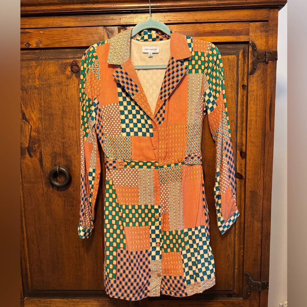 Boutique Patchwork Dress